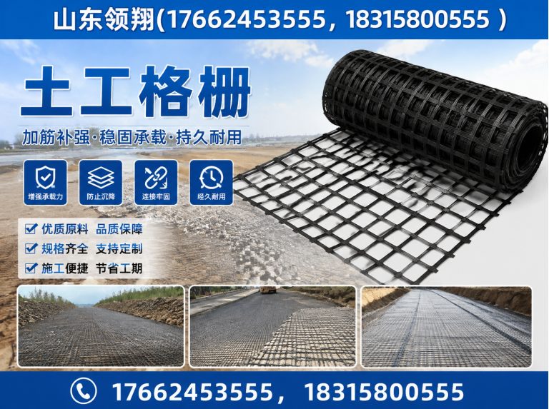 镇江土工格栅展示图